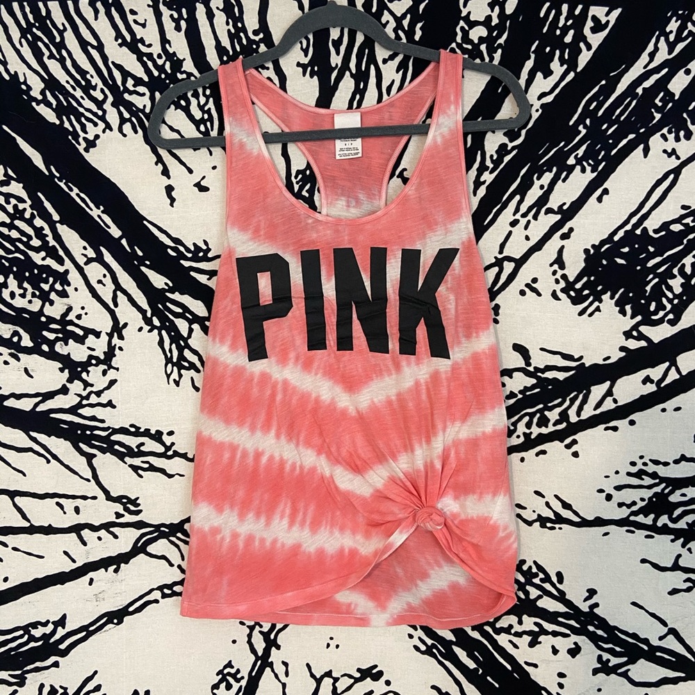 PINK | Tie dye tank - Small
